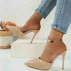 NANBEI ZUO NUDE KITTY HEELS